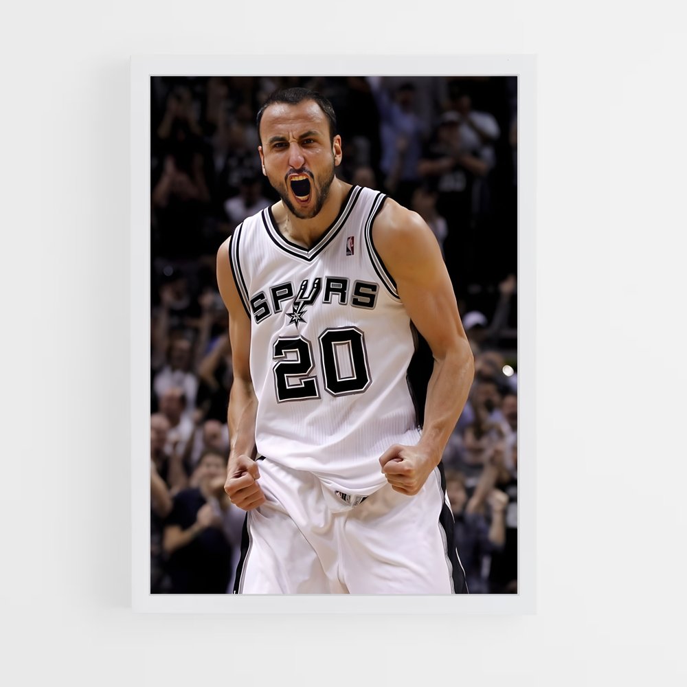 Poster Le Dunk Légendaire – affiche Basketball (vue 3)